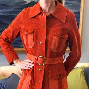 Vintage suede jacket